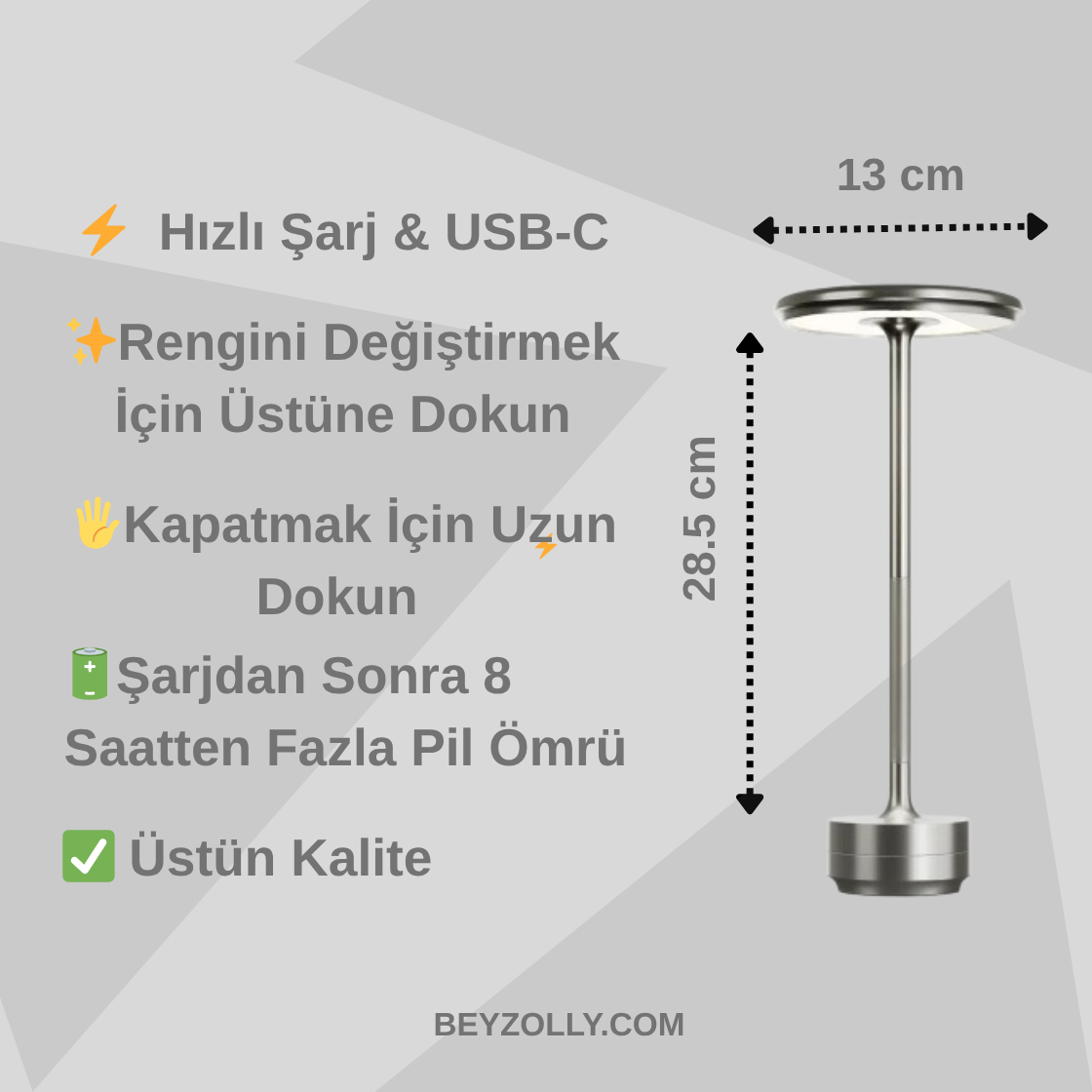 Beyzolly™ Alba Masa Lambası